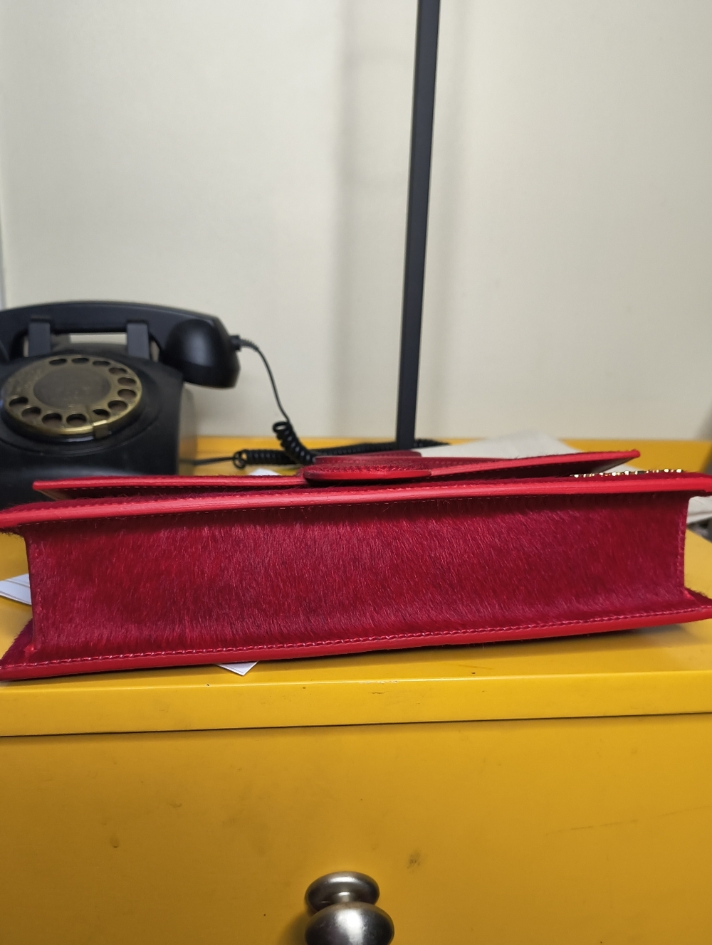 NEW Jacquemus Le Bambino Long Red Shoulder Bag With COA Dust Bag + Strap- medium - Picture 6 of 14